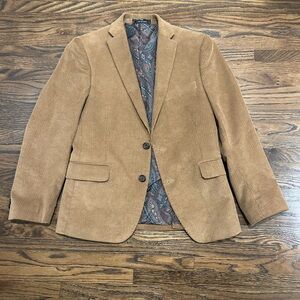 Lauren Ralph Lauren Tan Corduroy Kids Blazer